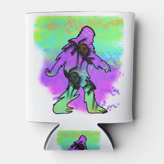 Enfriador De Latas TropiSquatch (Anverso)