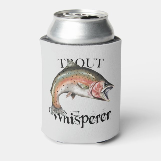 Enfriador De Latas Trout Whisperer (Reverso de la lata)
