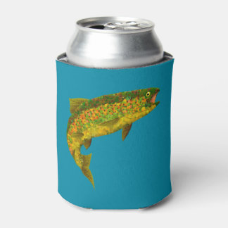 Enfriador De Latas Trucha arco iris de hoja de lápiz 3