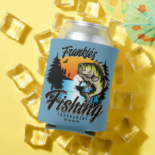 Enfriador De Latas Trucha de pescador de pesca personalizada