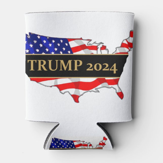 Enfriador De Latas Trump 2024 Estados Unidos (Anverso)