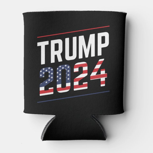 Enfriador De Latas Trump 2024 Fan Design  (Anverso)