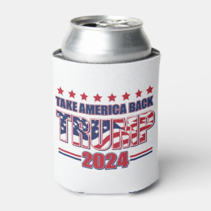 Enfriador De Latas TRUMP-2024 Recupere los Estados Unidos