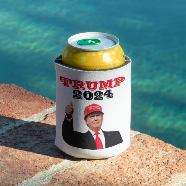 Enfriador De Latas Trump 2024 se levanta (Piscina in situ)