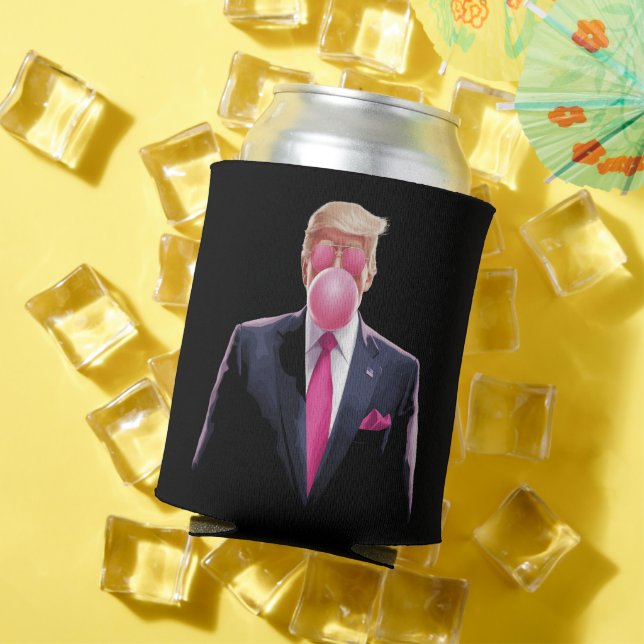 Enfriador De Latas Trump Bubble Gum (Verano in situ)