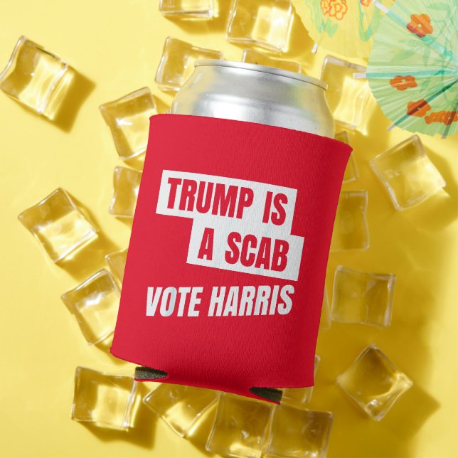 Enfriador De Latas Trump es un chiflado para Trump (Verano in situ)