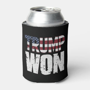 Enfriador De Latas Trump Ganó 47º Presidente de EE. UU. Ganó Elección