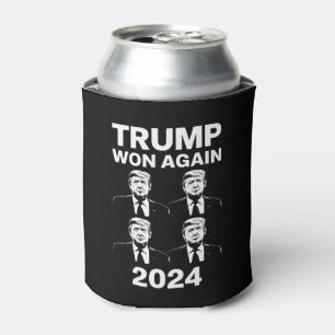 Enfriador De Latas Trump Ganó De Nuevo Elección 2024 Día de Inaugurac