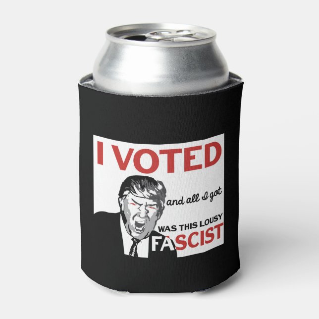 Enfriador De Latas Trump Sucks Can Coozie (Lata Anverso)