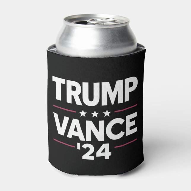 Enfriador De Latas Trump Vance 2024 para las elecciones presidenciale (Lata Anverso)