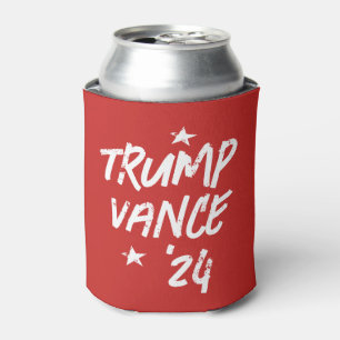 Enfriador De Latas Trump Vance 24 47 Rojo