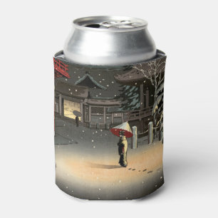 Enfriador De Latas Tsuchiya Koitsu - Nieve en el santuario de Nezu