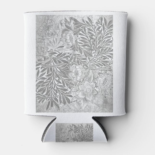 Enfriador De Latas Tulipán gris y Willow por WM (Anverso)