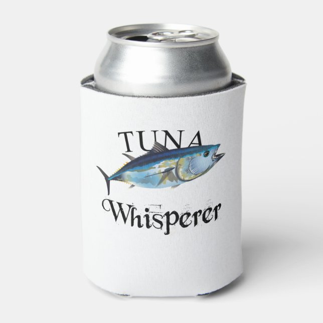 Enfriador De Latas Tuna Whisperer de color claro (Lata Anverso)