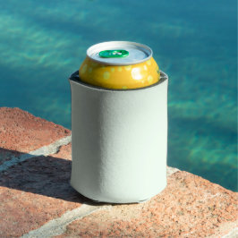 Enfriador De Latas Turquesa Verde Suave Blanco Pálido Pastel Color Só