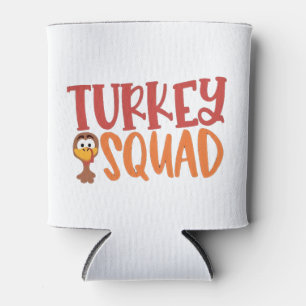 Enfriador De Latas Turquía Squad Matanza Acto de Acción de Gracias Tu