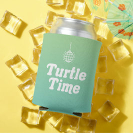 Enfriador De Latas Turtle Time Coozie