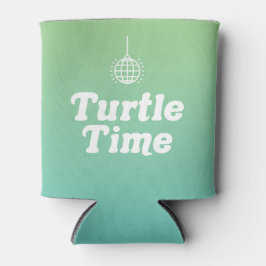 Enfriador De Latas Turtle Time Coozie