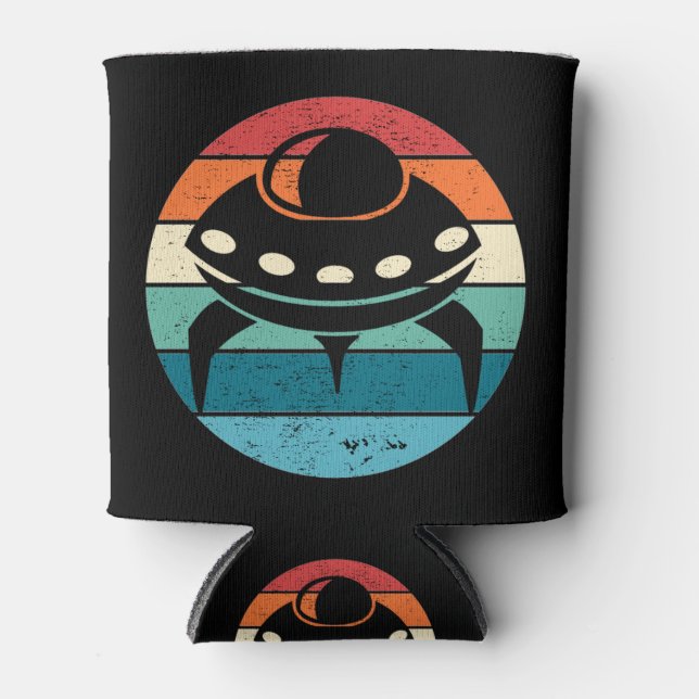 Enfriador De Latas UFO Retro Sunset (Anverso)