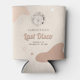 Enfriador De Latas Última Fiesta de Soltera Retro Disco