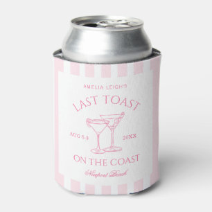 Enfriador De Latas Última tostada en la Costa Rosa Bachelorette Weeke