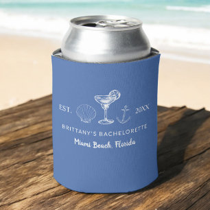 Enfriador De Latas Última Tostada En La Fiesta De Bachelorette De Coa