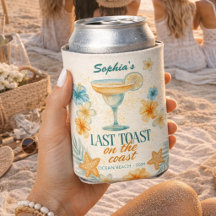 Último brindis en la costa tropical personalizado