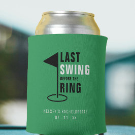 Enfriador De Latas Último swing antes de la boda de golf de despedida