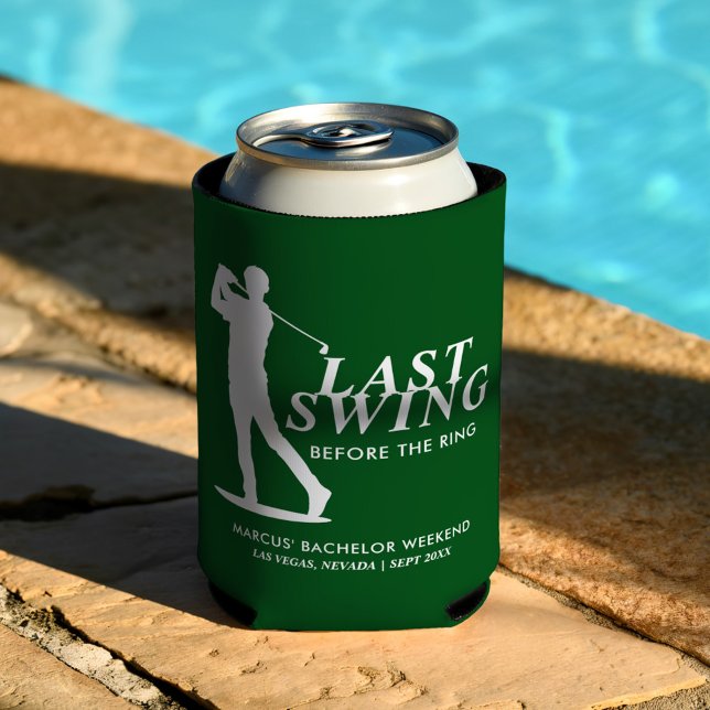 Enfriador De Latas Último swing antes del golfista soltero del anillo (Subido por el creador)