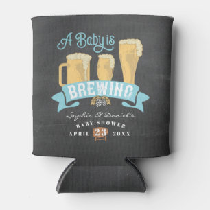 Enfriador De Latas Un bebé está preparando Refrigerador de bebidas de