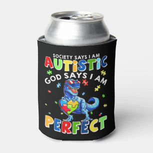 Enfriador De Latas Un divertido autismo cita "La sociedad dice que so