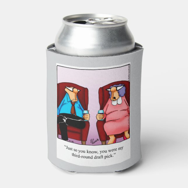 Enfriador De Latas Un gracioso Refrigerador de bebidas de humor para  (Lata Anverso)