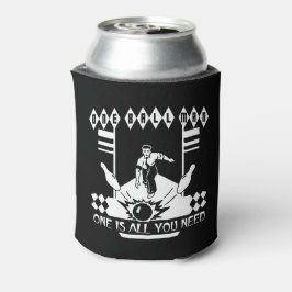 Enfriador De Latas Un hombre de bolas