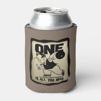 Enfriador De Latas Un hombre de bolas