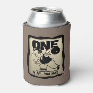 Enfriador De Latas Un hombre de la bola