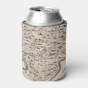 Enfriador De Latas Un mapa del Imperio británico en la hoja 6 de