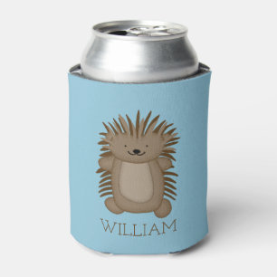 Enfriador De Latas Un Personalizado de puercoespín con su nombre o t
