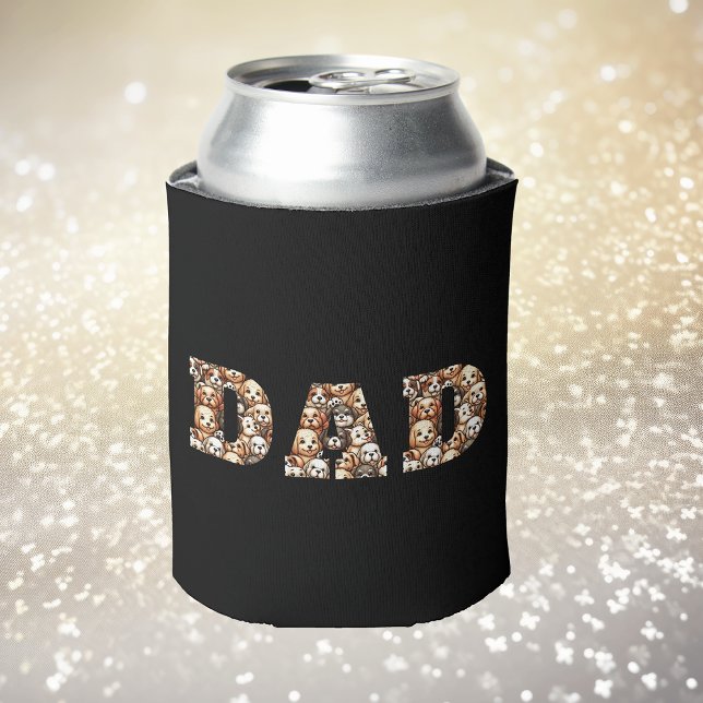 Enfriador De Latas Un regalo del Día del Padre de Papá Perro divertid (Subido por el creador)
