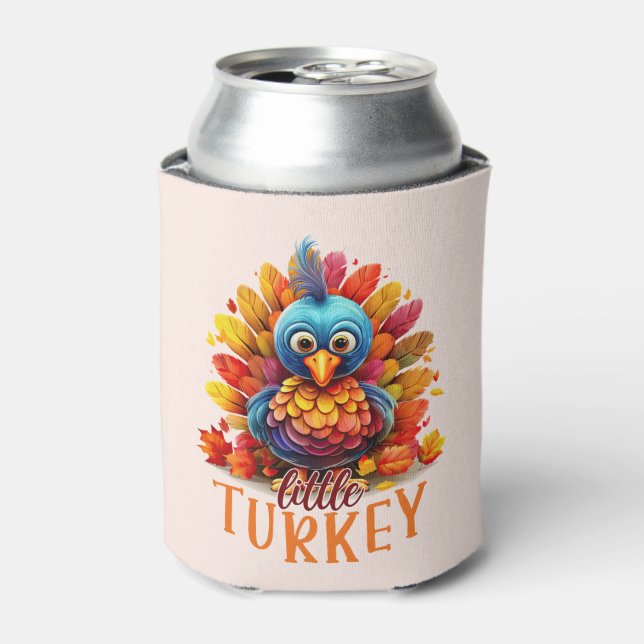Enfriador De Latas Una Turquía de Acción de Gracias (Lata Anverso)
