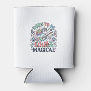 Enfriador De Latas Unicorn Nacido para Ser Fuerte y Mágico Original B