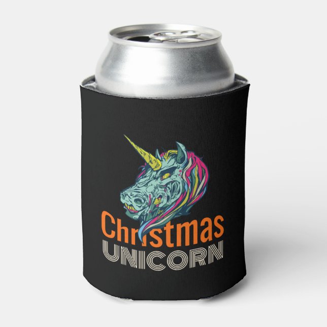 Enfriador De Latas Unicorn navidades (Lata Anverso)