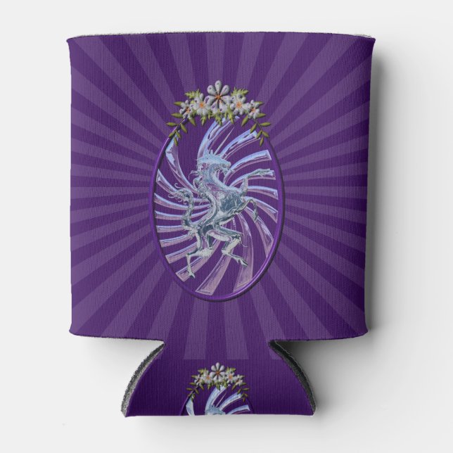 Enfriador De Latas Unicornio (Anverso)