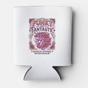 Enfriador De Latas Unicornio Divertido y Fantástico Diseño Elegante Z