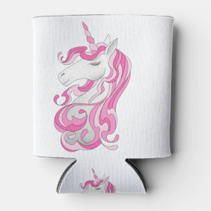 Enfriador De Latas Unicornio rosado