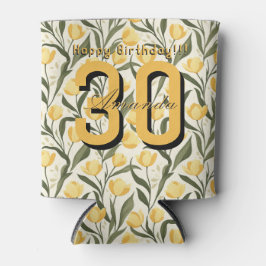 Enfriador De Latas Unique Tulip Themed Girl Birthday Party