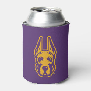 Enfriador De Latas Universidad de Albany Gran Cabeza de Mascota Dane