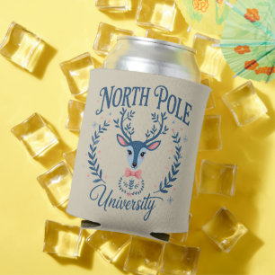 Enfriador De Latas Universidad del Polo Norte Xmas Chinoiserie Reinde