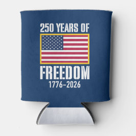 Enfriador de latas USA 250 años de libertad