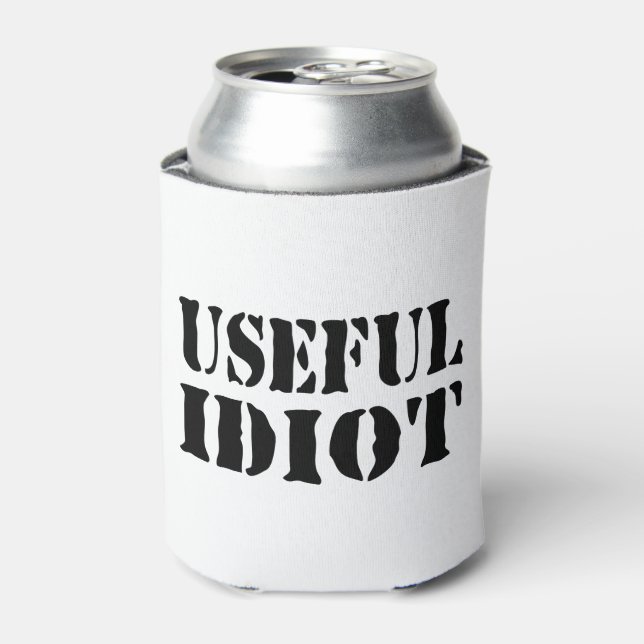 ENFRIADOR DE LATAS USEFUL IDIOT (Lata Anverso)