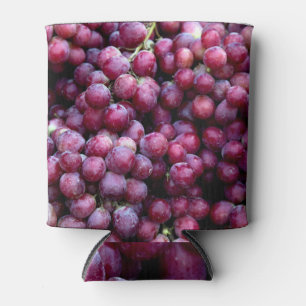 Enfriador De Latas Uvas De Vino Rojo: Fondo Lusoso.